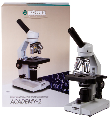  Микроскоп Konus Academy-2 1000x в интернет-магазине Левенгук от производителя.