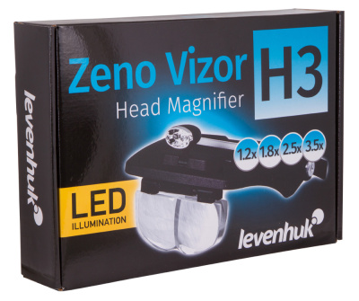  Лупа налобная Levenhuk Zeno Vizor H3 в интернет-магазине Левенгук от производителя.