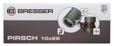  Бинокль Bresser Pirsch 10x26 в интернет-магазине Левенгук от производителя.