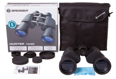  Бинокль Bresser Hunter 10x50 в интернет-магазине Левенгук от производителя.