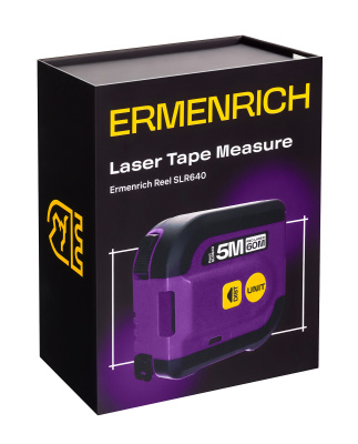  Рулетка с лазерным дальномером Ermenrich Reel SLR640 в интернет-магазине Левенгук от производителя.