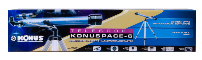  Телескоп Konus Konuspace-6 60/800 AZ в интернет-магазине Левенгук от производителя.