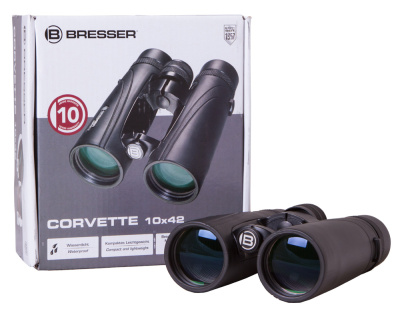  Бинокль Bresser Corvette X 10x42 в интернет-магазине Левенгук от производителя.