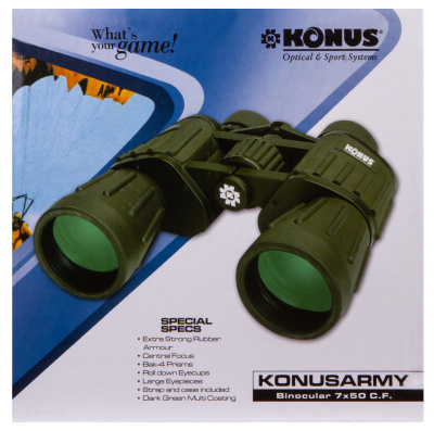  Бинокль Konus Konusarmy 7x50 в интернет-магазине Левенгук от производителя.