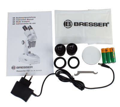  Микроскоп Bresser Researcher ICD LED 20x–80x в интернет-магазине Левенгук от производителя.