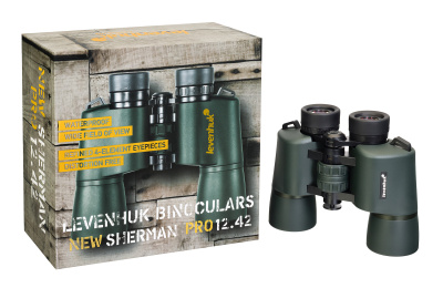  Бинокль Levenhuk New Sherman PRO 12x42 в интернет-магазине Левенгук от производителя.