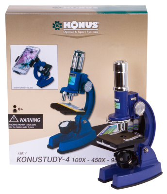  Микроскоп Konus Konustudy-4 900x в интернет-магазине Левенгук от производителя.