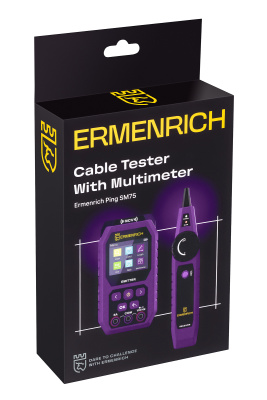  Кабельный тестер с мультиметром Ermenrich Ping SM75 в интернет-магазине Левенгук от производителя.