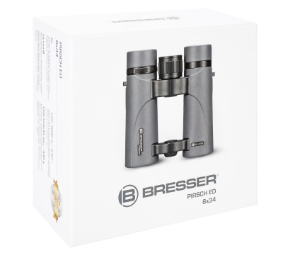  Бинокль Bresser Pirsch ED 8x34 в интернет-магазине Левенгук от производителя.
