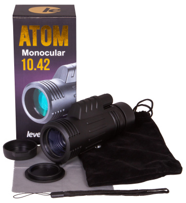  Монокуляр Levenhuk Atom 10x42 в интернет-магазине Левенгук от производителя.