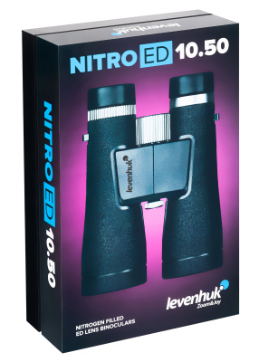  Бинокль Levenhuk Nitro ED 10x50 в интернет-магазине Левенгук от производителя.